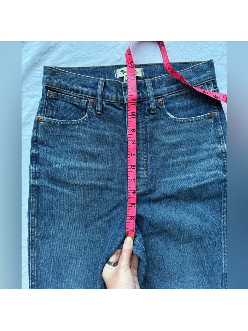 Madewell Stovepipe High Waisted Jeans - Picture 8 of 13